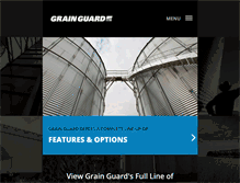Tablet Screenshot of grainguard.com